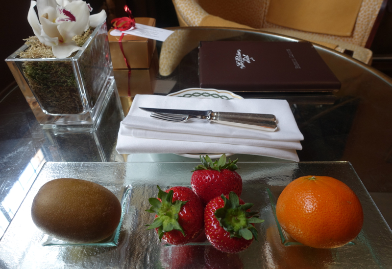 Welcome Fruit, The Milestone Hotel London Review