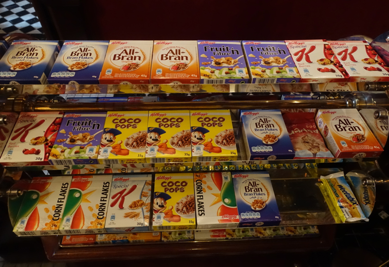 Boxed Cereals, Milestone Hotel Breakfast Review