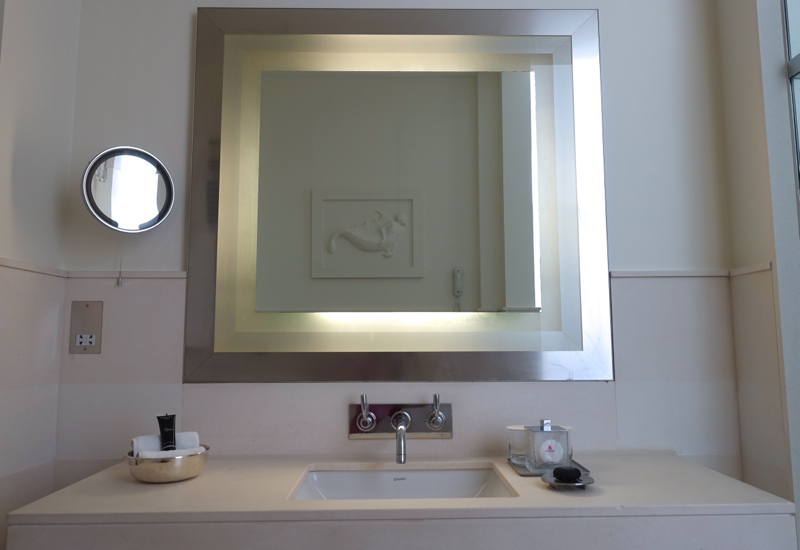 Executive Bathroom Vanity and Sink, Brown's Hotel London Review