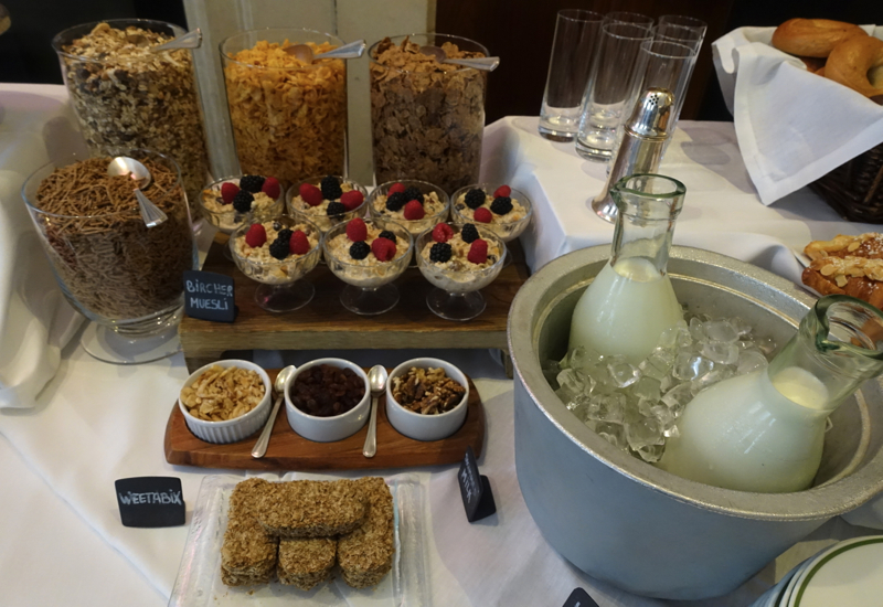 Breakfast Cereals, HIX Mayfair, Brown's Hotel London Review