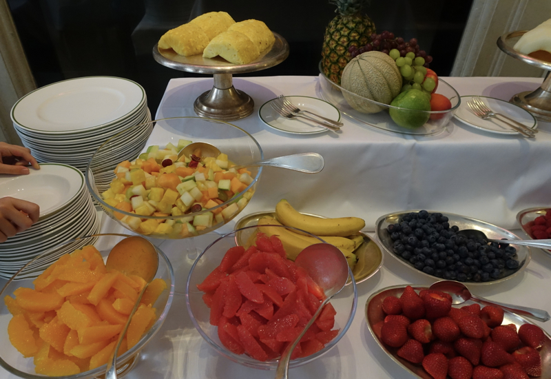Breakfast Fruit at HIX Mayfair, Brown's Hotel London Review