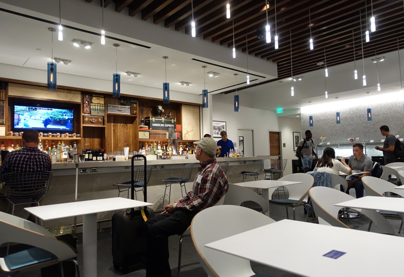 Bar, AMEX Centurion Lounge Houston Review