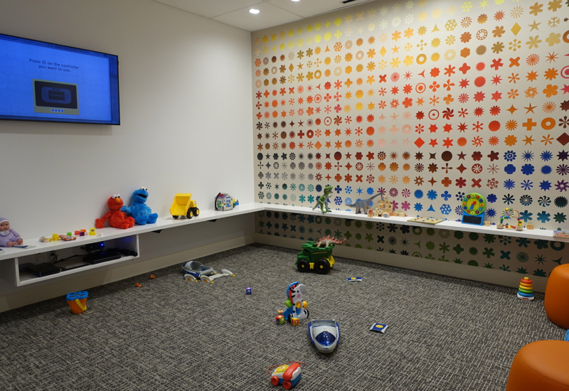 Family Room / Kids' Play Room, AMEX Centurion Lounge Houston Review