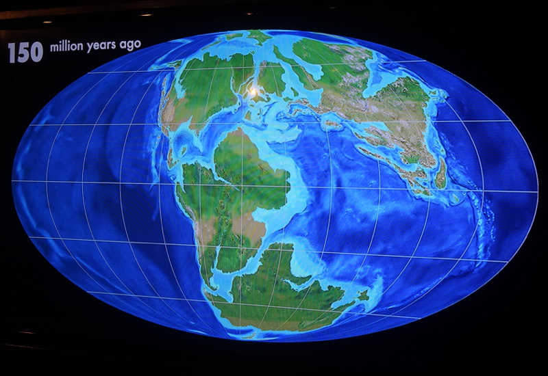 The Earth 150 Million Years Ago