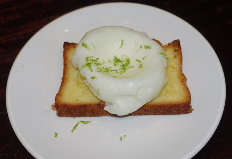 Bizcocho with Lemon Sorbet, Casa Mono NYC Review