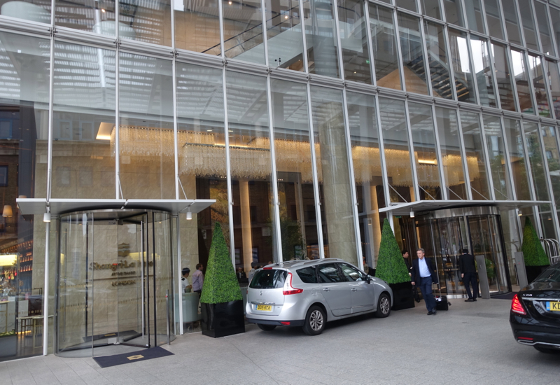 Entrance, Shangri-La at The Shard London Review