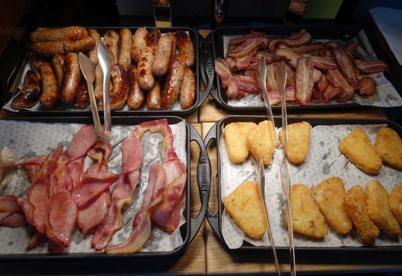Sausages and Bacon, Shangri-La London Review