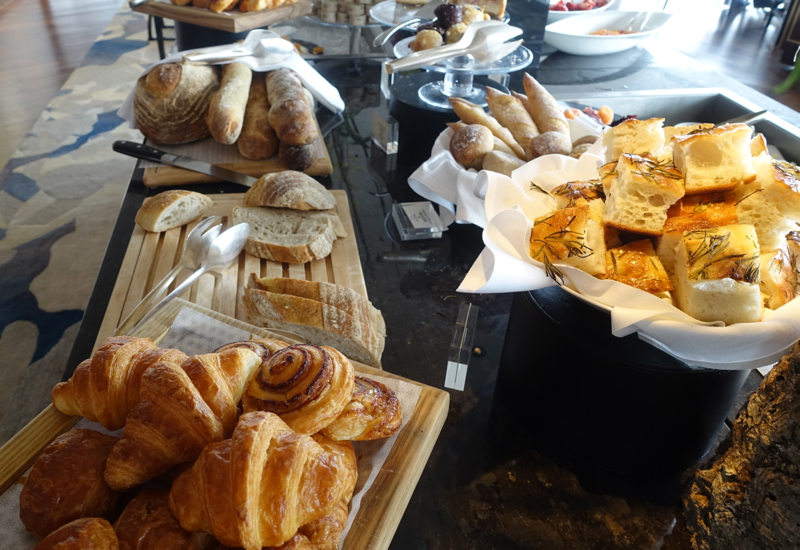 Breads and Croissants, TING Breakfast Buffet, Shangri-La London Review