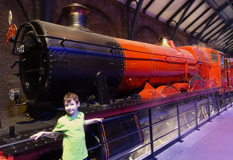 All Aboard the Hogwarts Express Train!