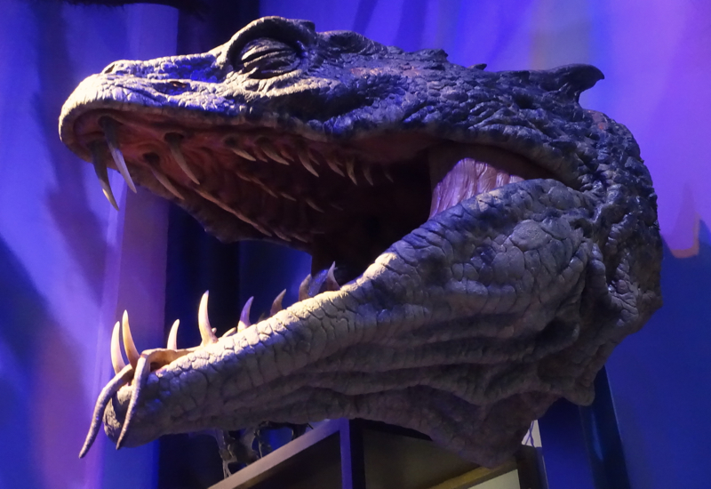 Basilisk Head, Harry Potter Studio Tour Review