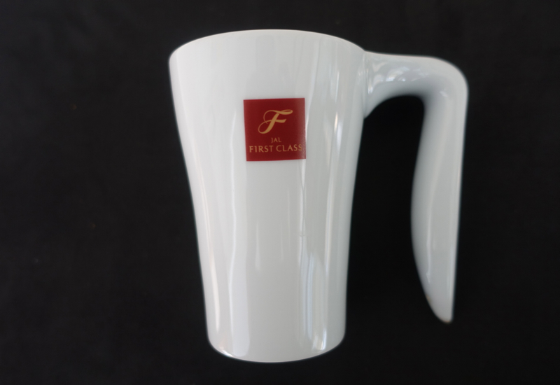 JAL First Class Coffee Cup