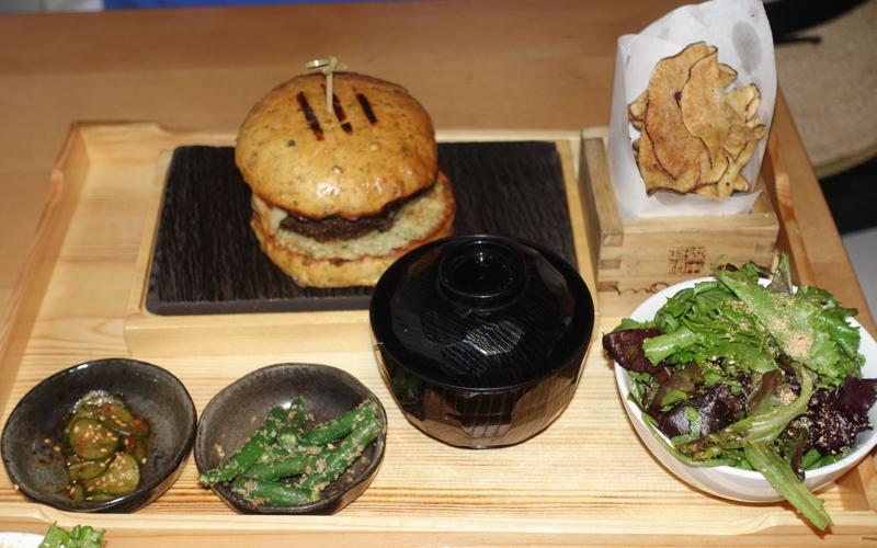 Morimoto Burger Lunch, NYC Restaurant Week Review