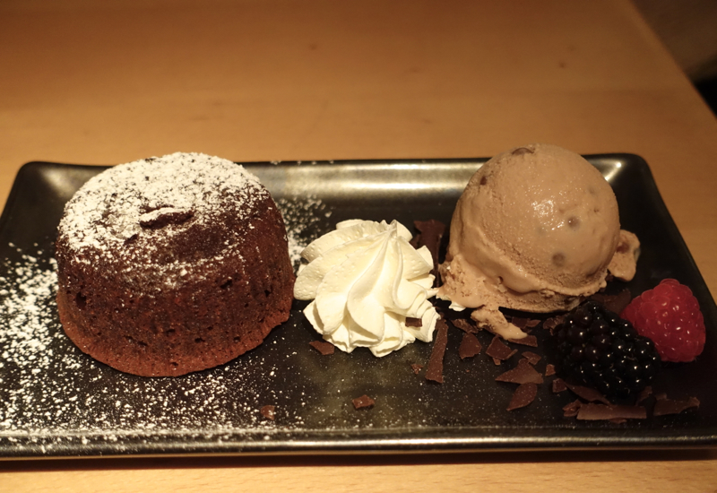 Chocolate Fondant Dessert, Morimoto New York Review