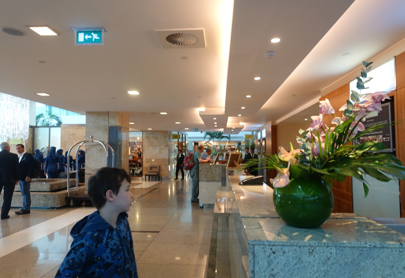 Sofitel London Heathrow Reception and Lobby Review