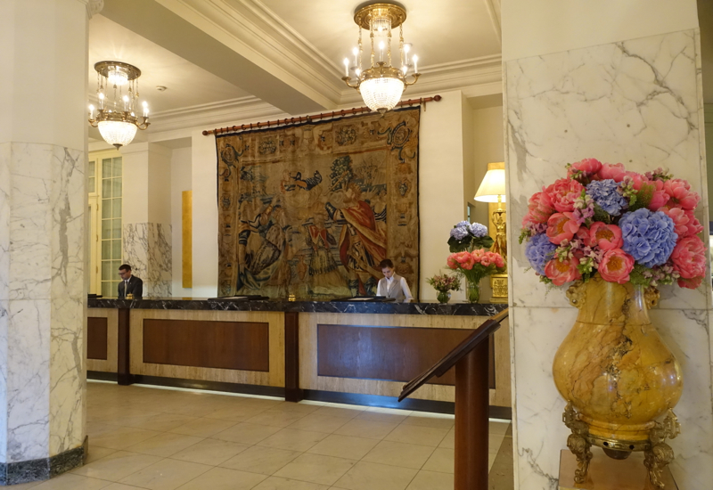 Reception, Hotel Astoria St. Petersburg Review