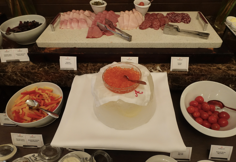 Cold Cuts and Caviar, Cafe Astoria Breakfast Buffet Review