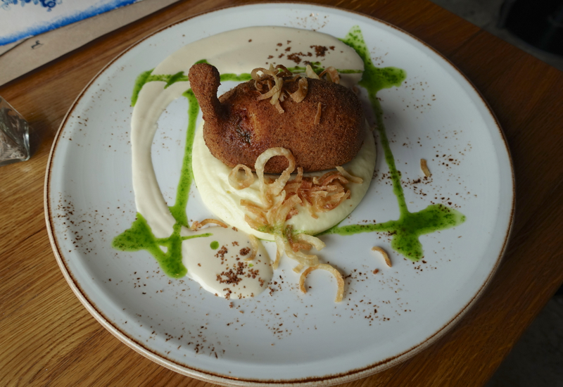 Chicken Kiev Sous Vide, Taste to Eat Review, St. Petersburg