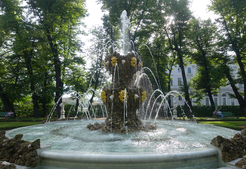 Crown Fountain, Summer Garden, St. Petersburg