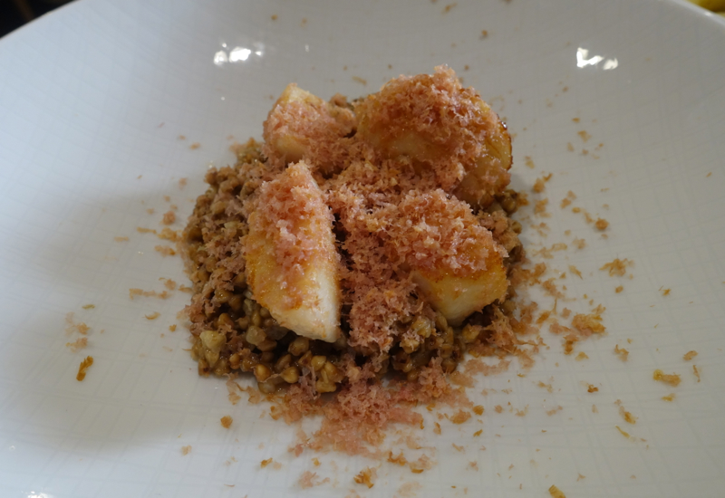 Scallops with Buckwheat, Duo Gastrobar Review, St. Petersburg