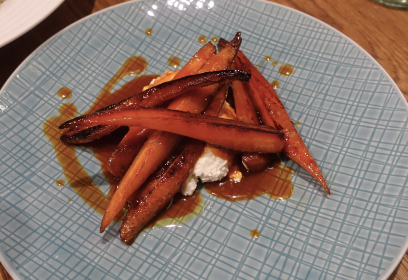 Carrots with Passion Fruit Sauce and Ricotta, Duo Gastrobar Review