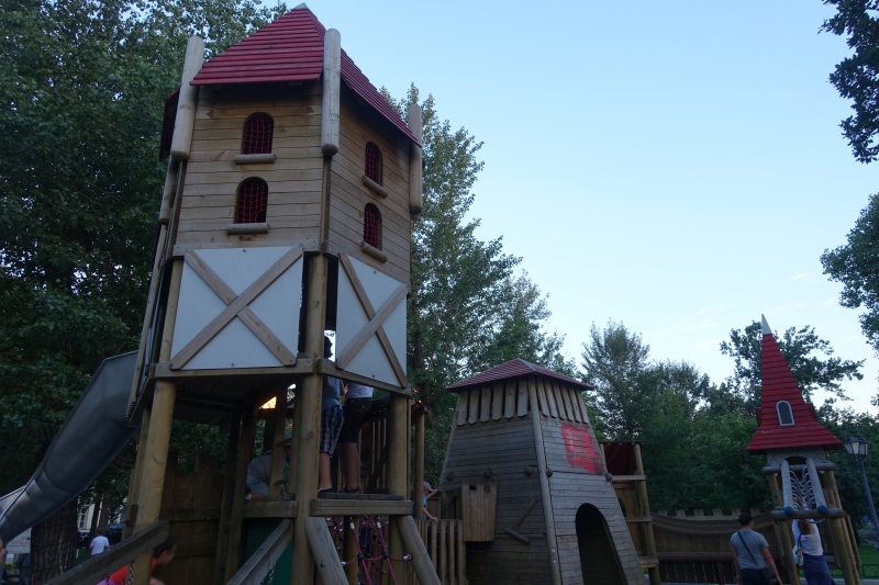 Playground, Tverskoy Boulevard, Moscow Russia