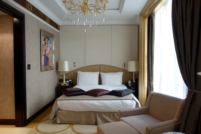 Superior King Bed, St. Regis Moscow Review