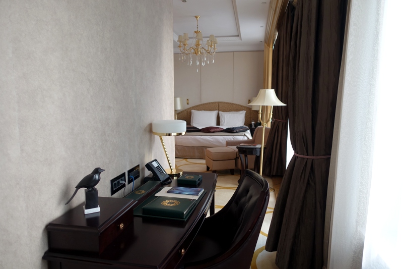 Superior Room Work Desk, St. Regis Moscow Review