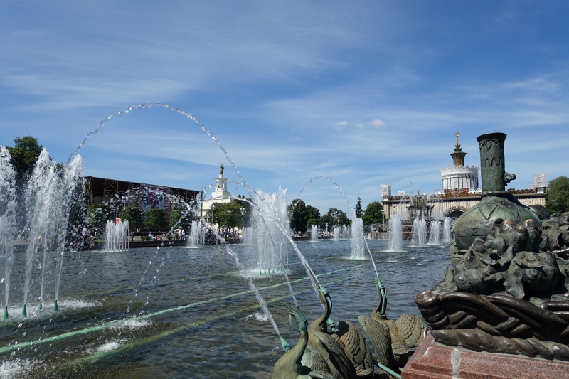 Stone Flower Fountain, VDNKh Moscow Review