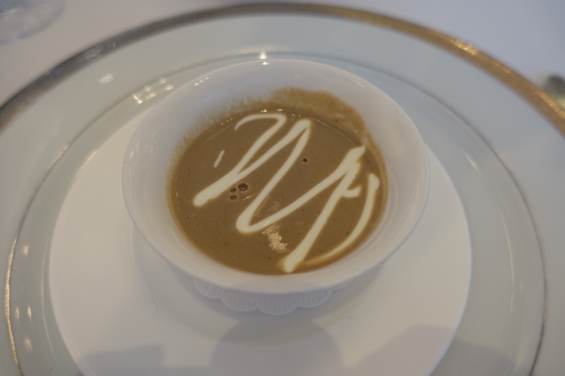 Mushroom Soup Amuse Bouche, BOLSHOI Restaurant Review