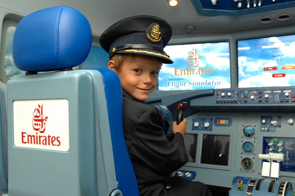 Flight Simulator, Children's City, Dubai 