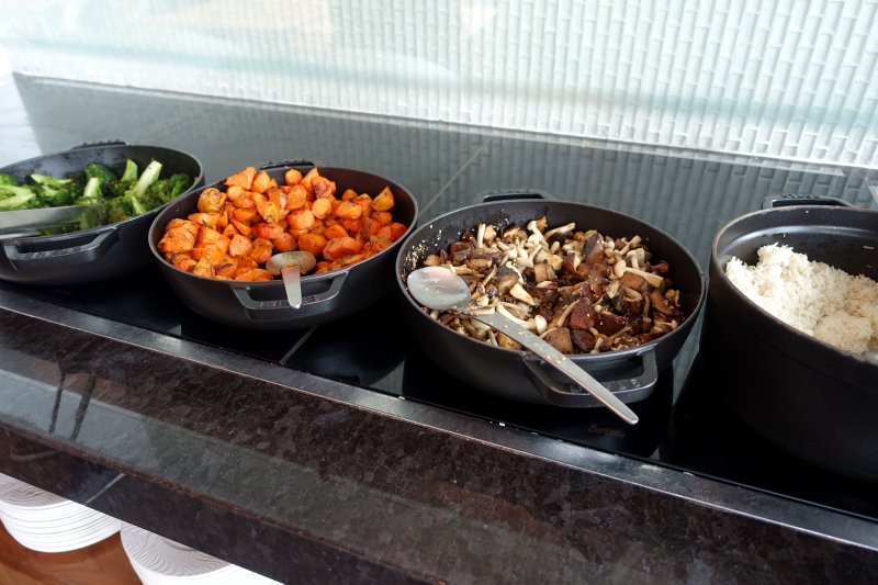 Vegetables, The Centurion Lounge New York LGA Review