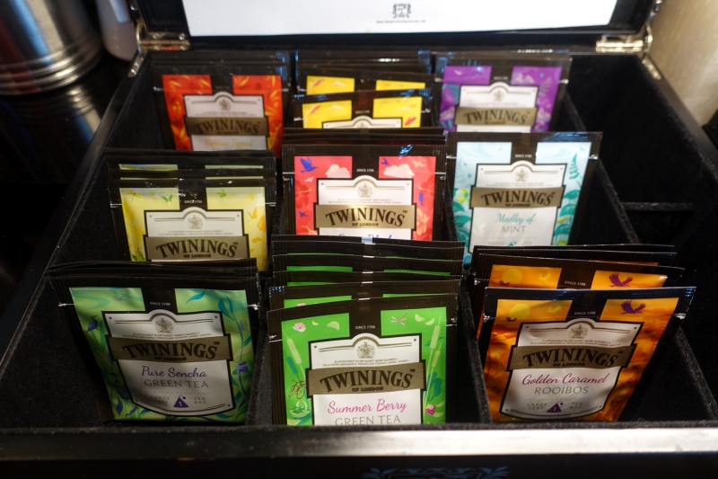 Twinings Tea, The Centurion Lounge New York LGA Review