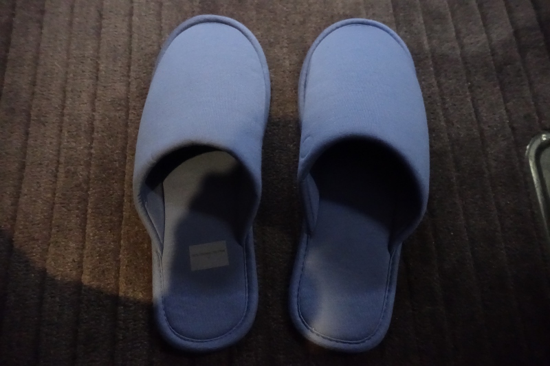 Slippers, Cathay Pacific First Class Review