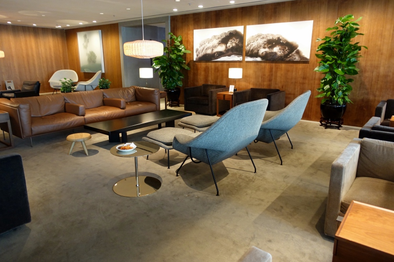 Seating, The Pier Business Class Lounge Review, HKG