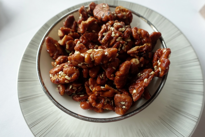 Caramelized Walnuts, Yan Toh Heen Review