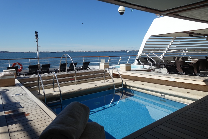 Seabourn Quest Aft Deck Pool and Jacuzzis