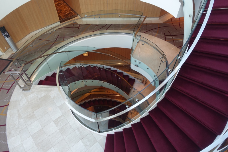 Seabourn Quest Main Staircase