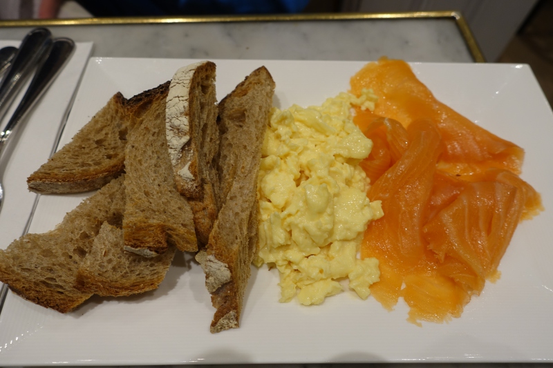 Eggs and Smoked Salmon, Maison Kayser NYC Brunch Review