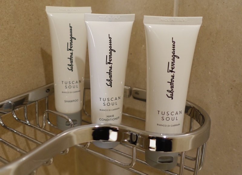 Salvatore Ferragamo Tuscan Soul Bath Products, Four Seasons Washington, DC Review