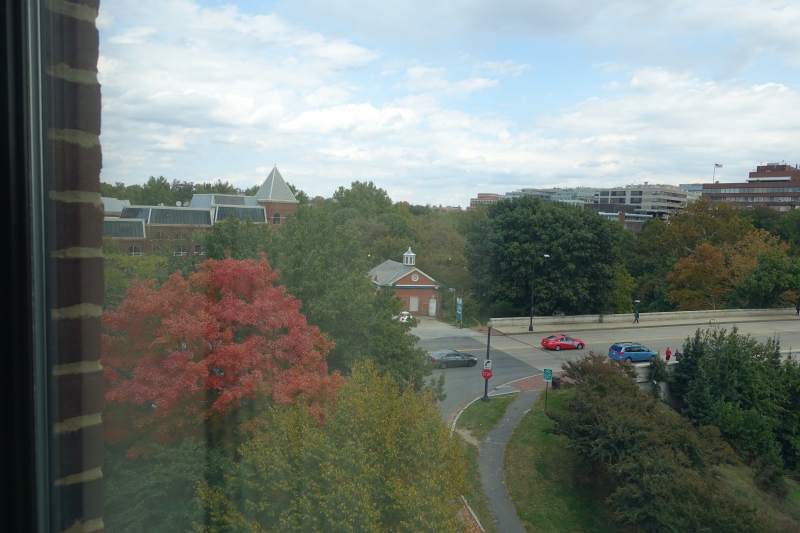 View of Rock Creek Park, Grand Premier Room, Four Seasons Washington, DC Review