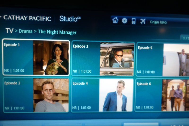 The Night Manager, Studio CX, Cathay Pacific Review