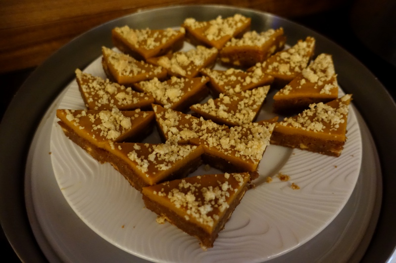 Pumpkin Blondies, AMEX Centurion Lounge SFO Review