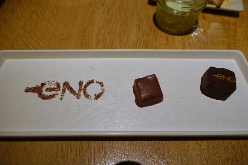 Chocolates, ENO Wine Bar Review, Georgetown, DC