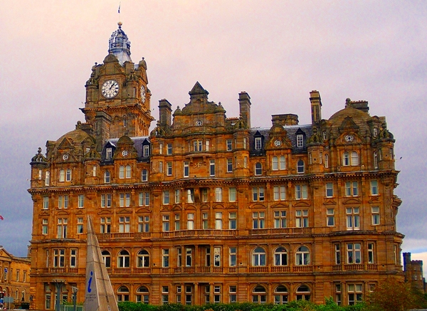 The stunning Balmoral Hotel