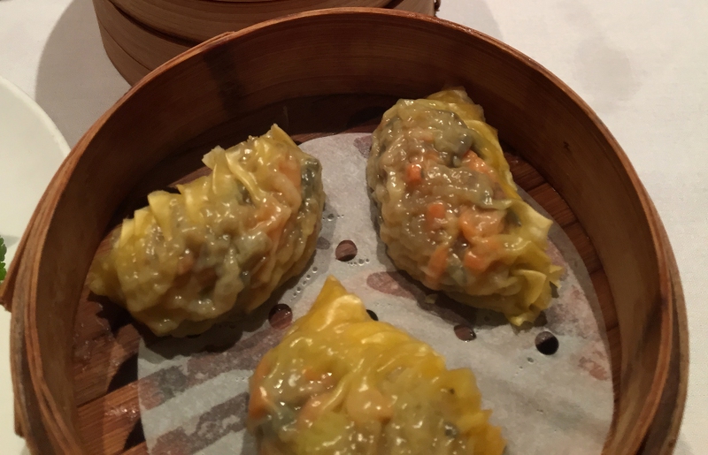 Mushroom Dumplings, Dim Sum Go Go Review, NYC