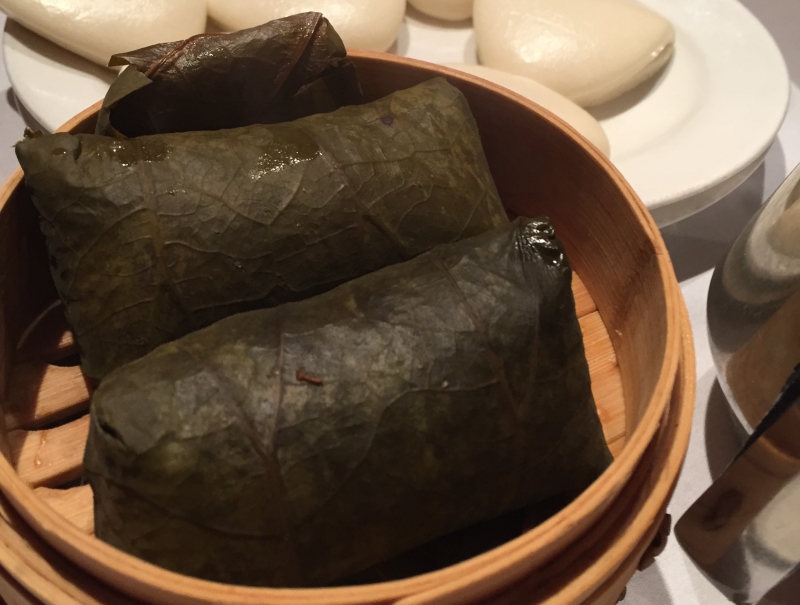 Lotus Leaf Wrapped Sticky Rice, Dim Sum Go Go Review, NYC