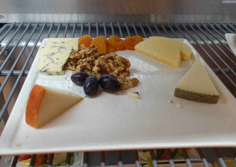 Cheese Plate, Emirates Lounge JFK Review