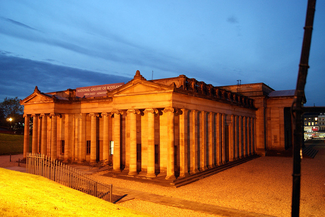 The National Gallery at Dusk