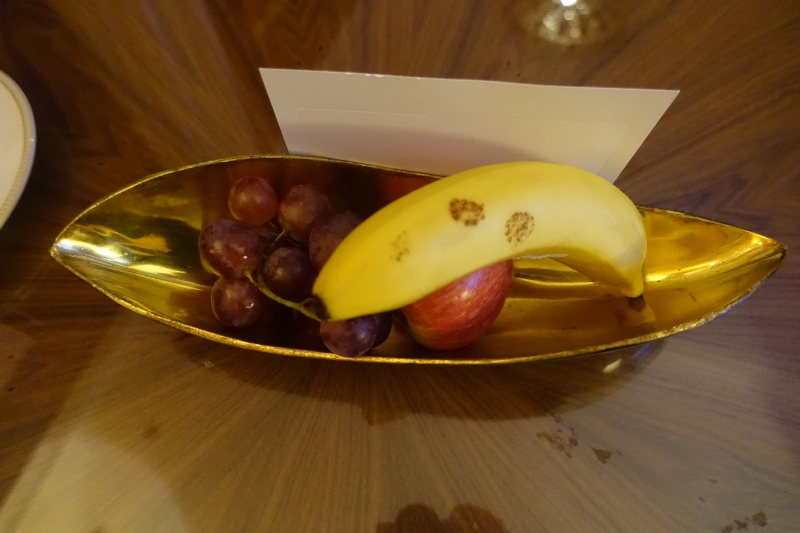 Fruit Welcome Amenity, Raffles Dubai