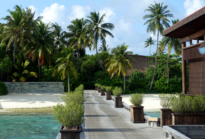 Arrival Jetty, Park Hyatt Maldives Review 2016